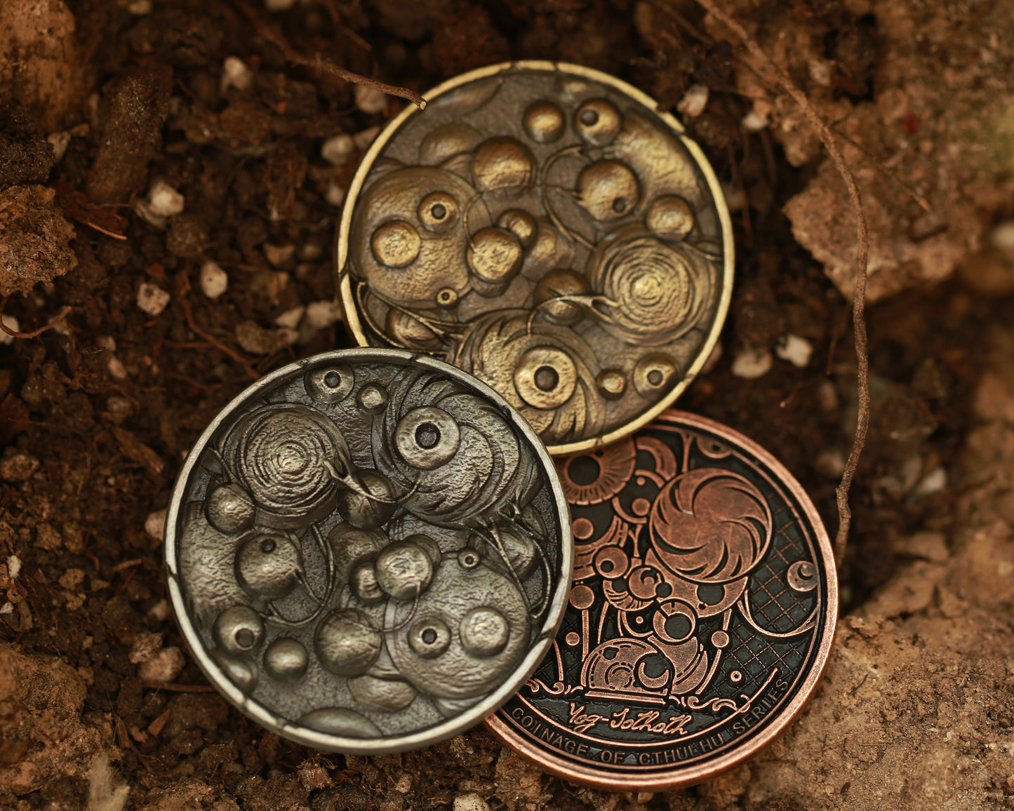 The Myth of Cthulhu Collectible Metal Coins