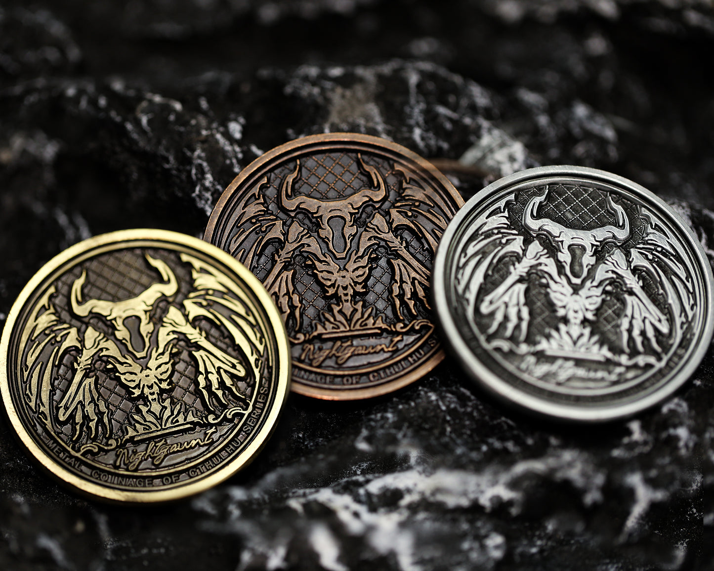 The Myth of Cthulhu Collectible Metal Coins
