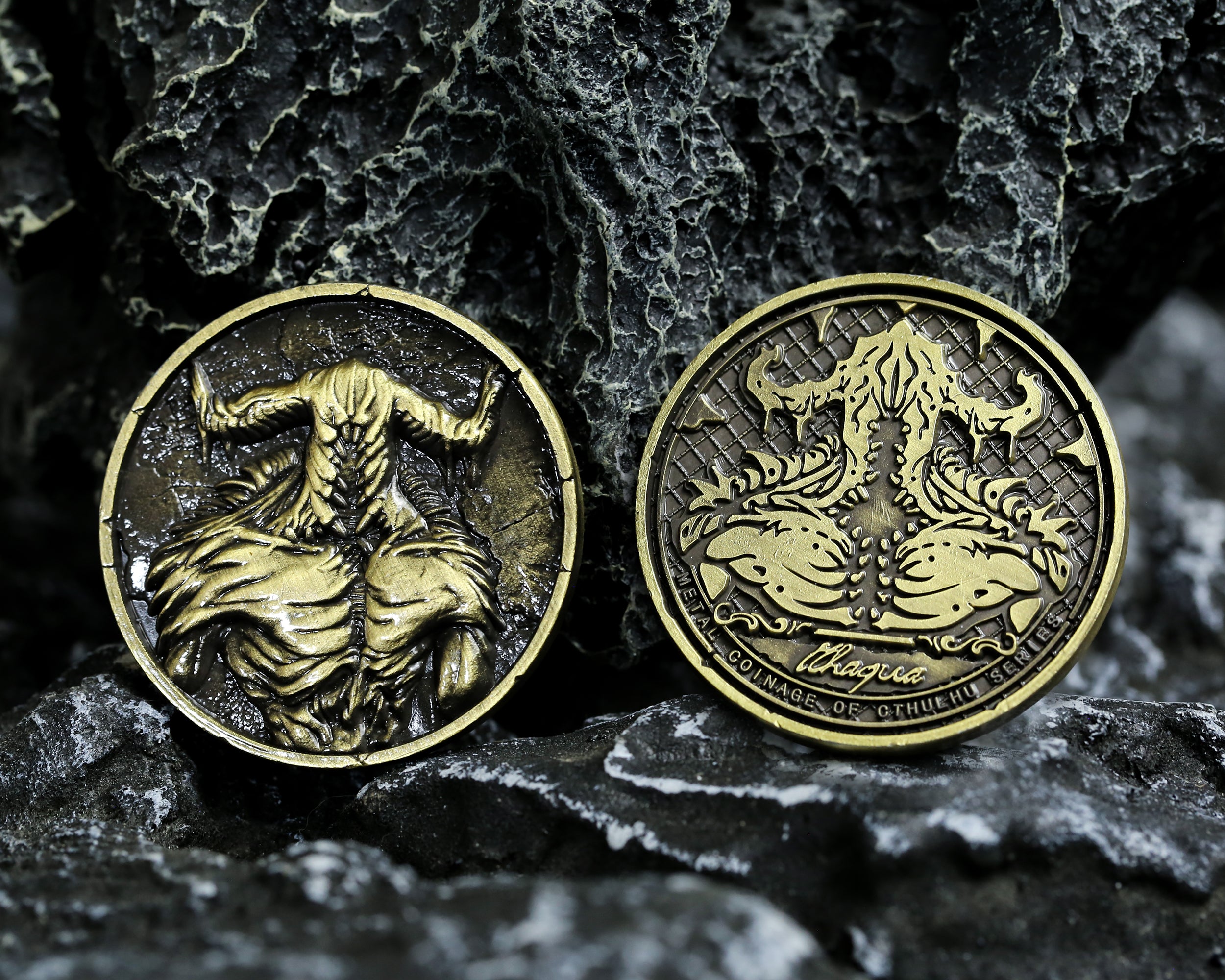 The Myth of Cthulhu Collectible Metal Coins – Vermilion Collection