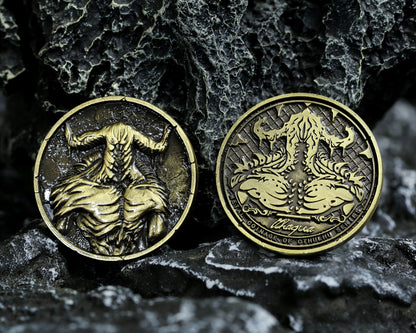 The Myth of Cthulhu Collectible Metal Coins