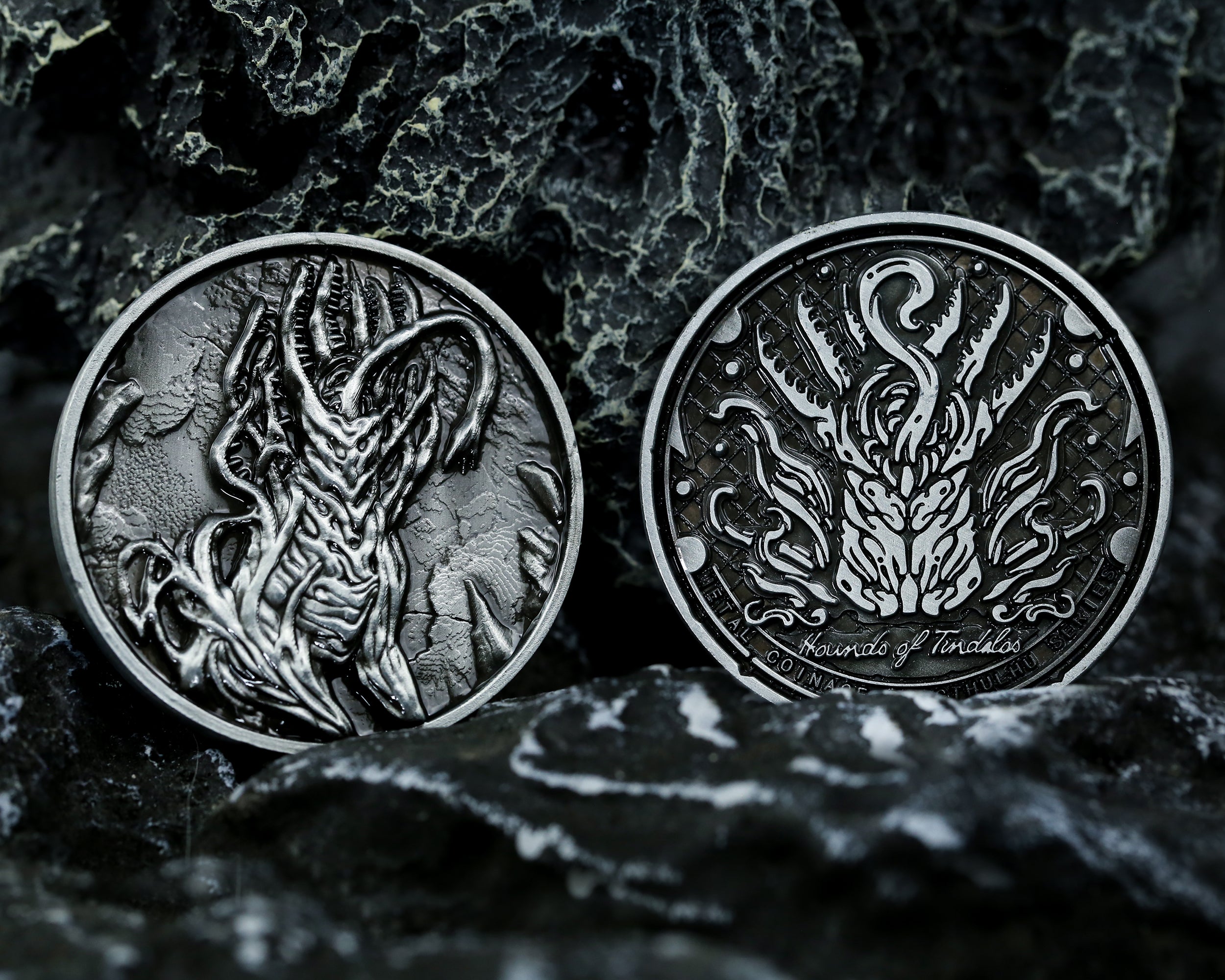 The Myth of Cthulhu Collectible Metal Coins – Vermilion Collection