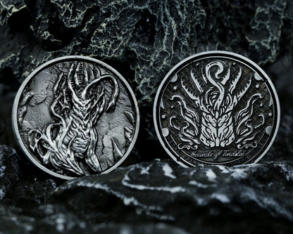 The Myth of Cthulhu Collectible Metal Coins