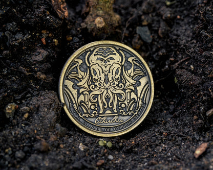 The Myth of Cthulhu Collectible Metal Coins