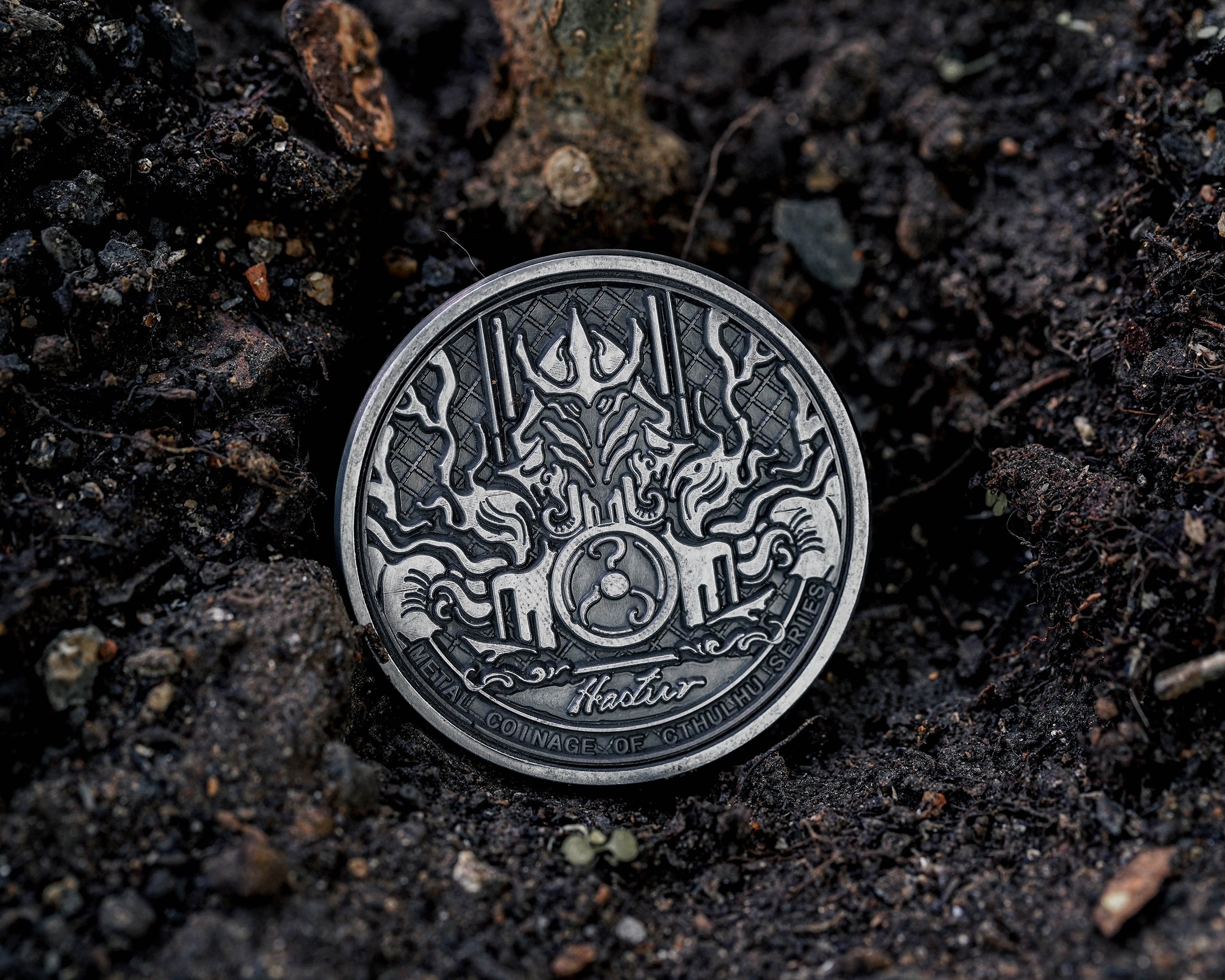 The Myth of Cthulhu Collectible Metal Coins – Vermilion Collection