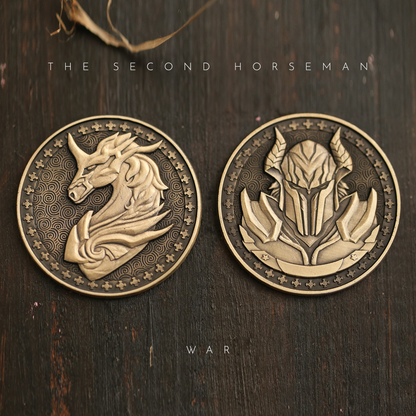 Four Horsemen of the Apocalypse Collectible Metal Coins