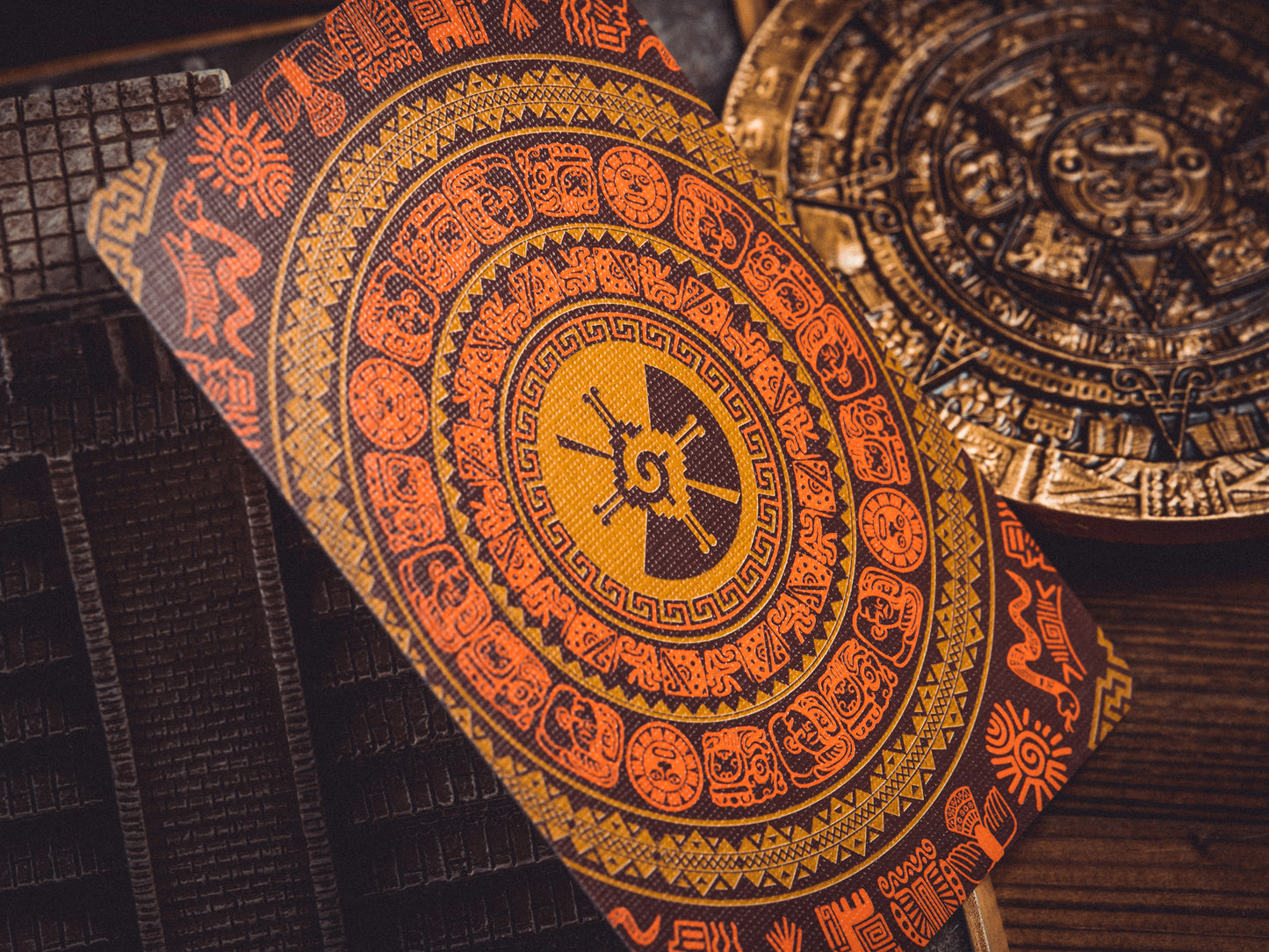 Maya Sun & Moon Playing Cards