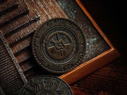 Maya Sun & Moon Playing Cards