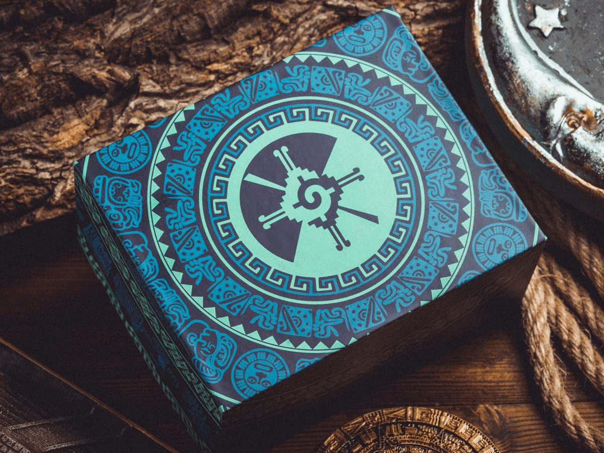 Maya Sun & Moon Playing Cards