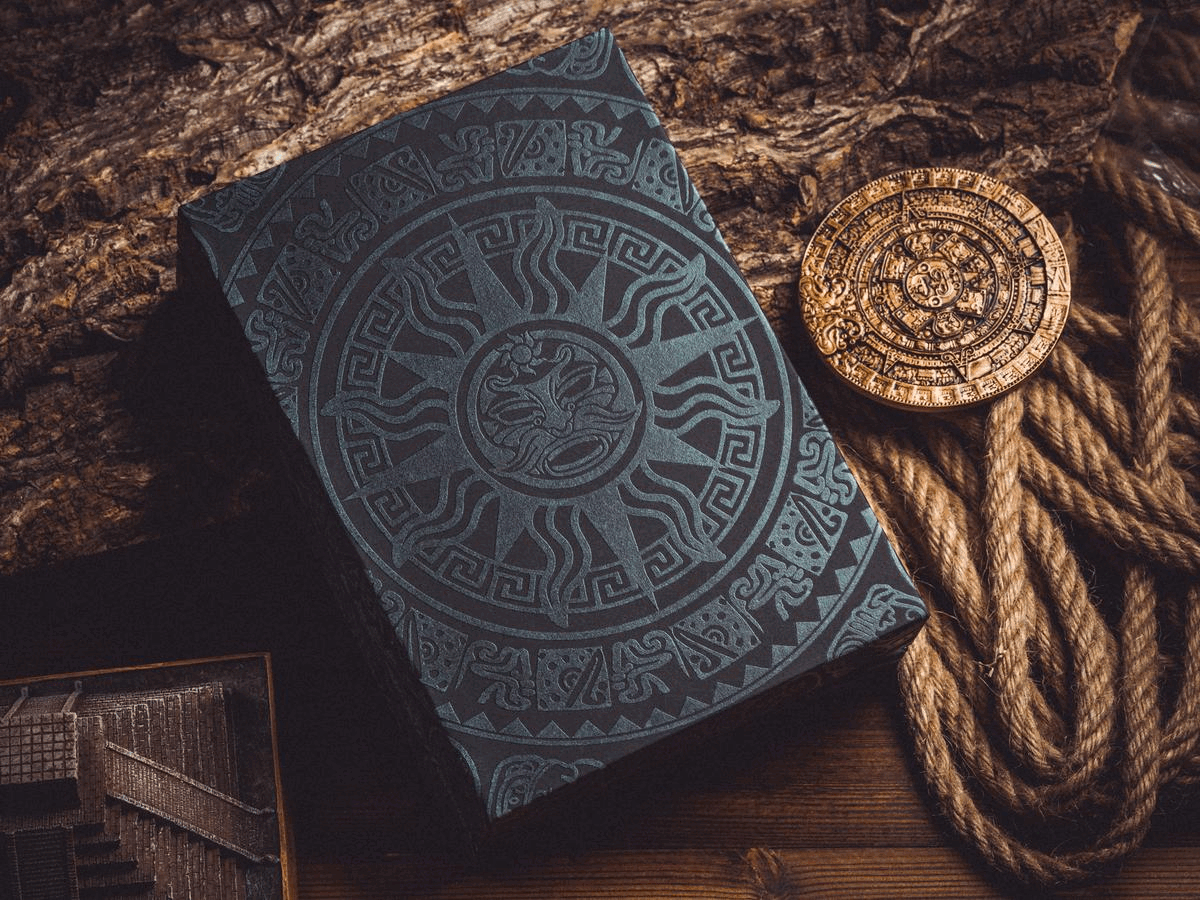Maya Sun & Moon Playing Cards