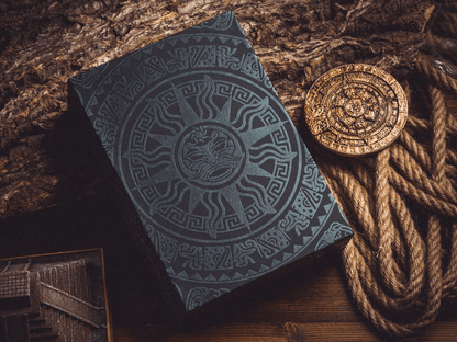 Maya Sun & Moon Playing Cards