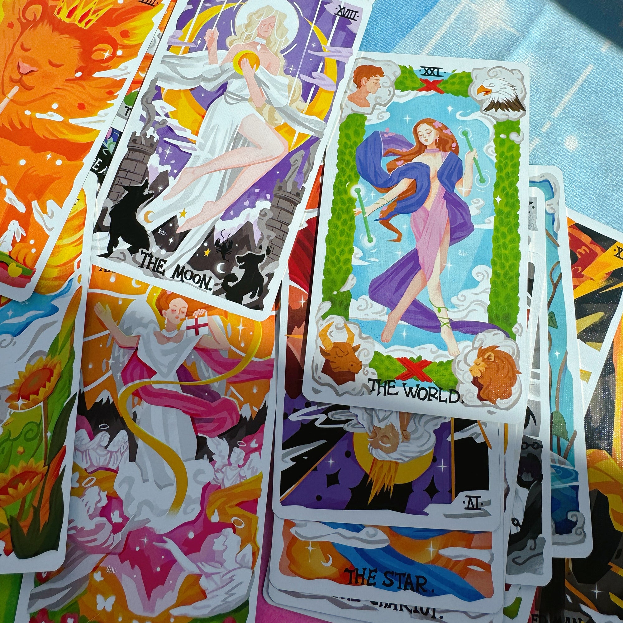 Sleepwalker's Tarot – Vermilion Collection