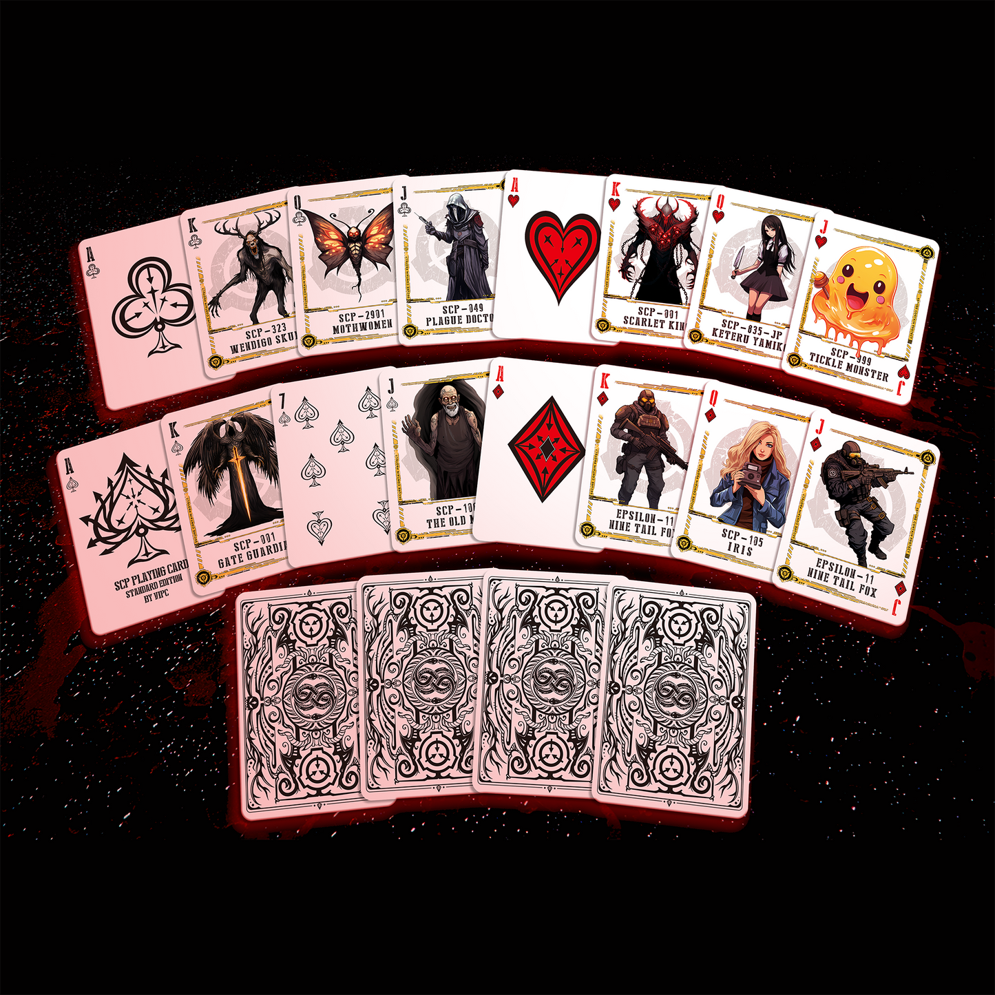 SCP Foundation Playing Cards