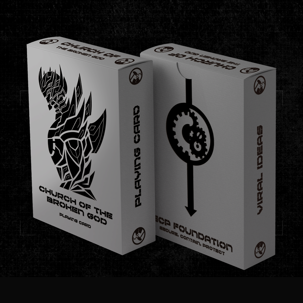 SCP Foundation Playing Cards