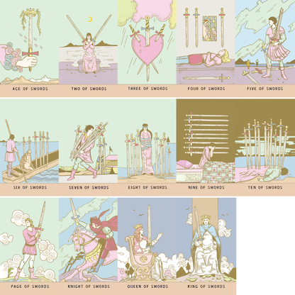 主体韦特塔罗牌