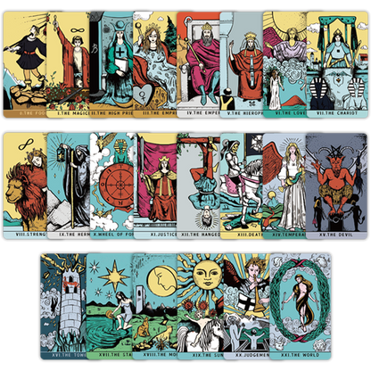 主体韦特塔罗牌