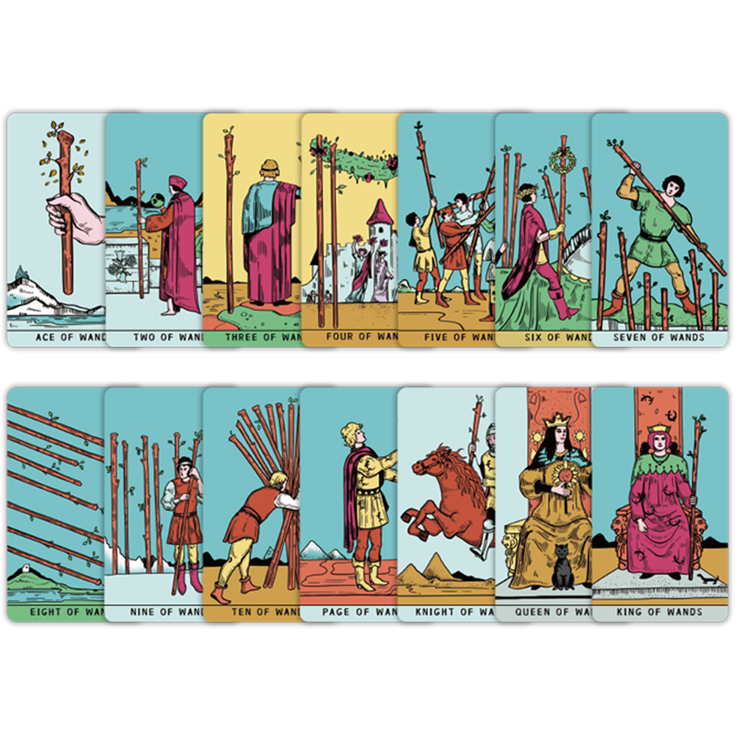 主体韦特塔罗牌