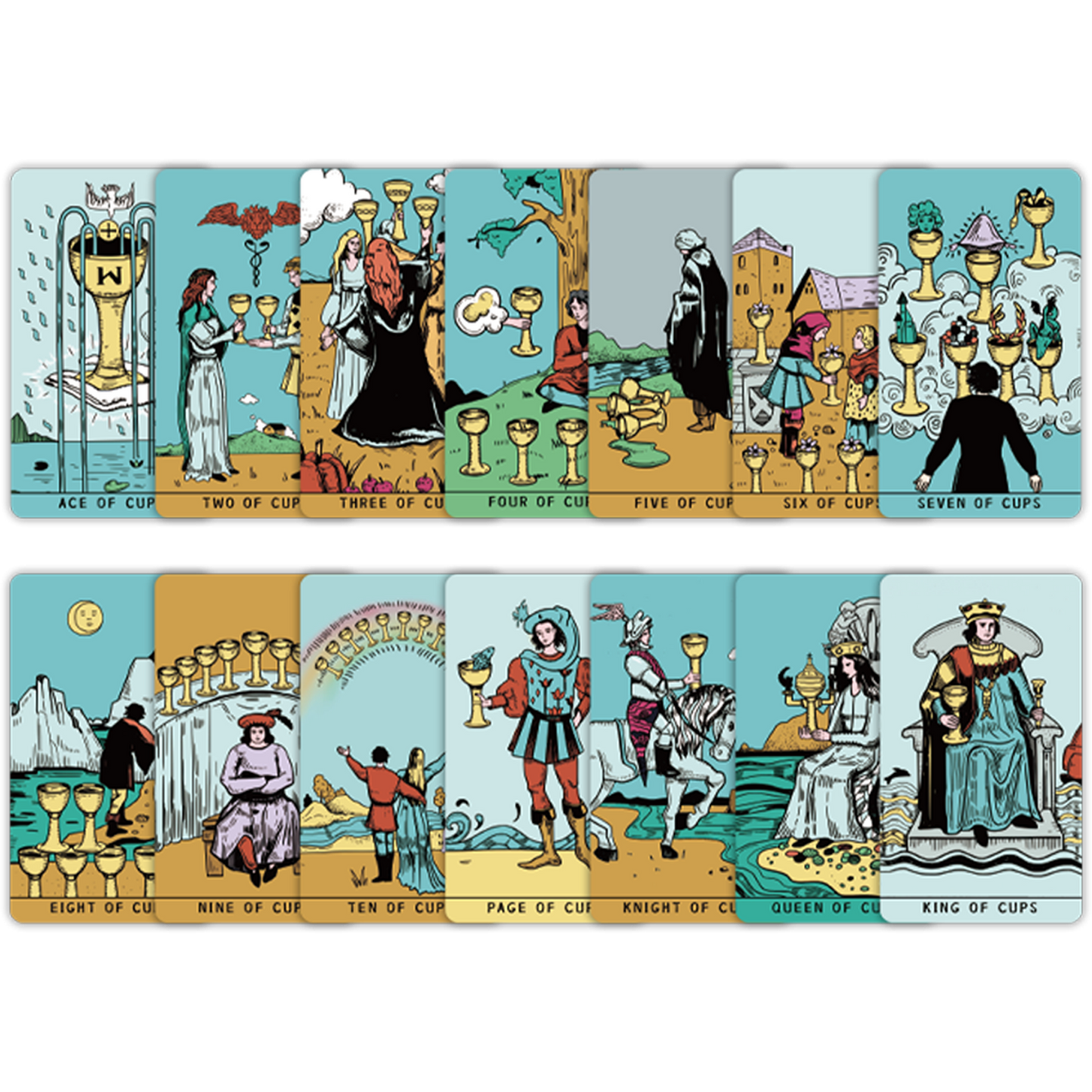 主体韦特塔罗牌