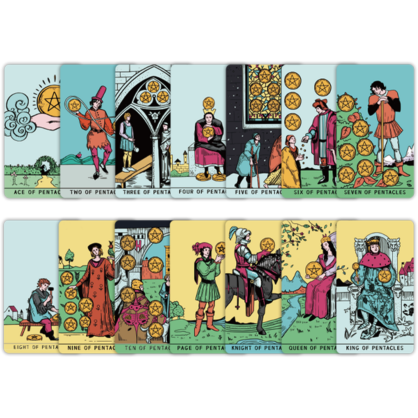 主体韦特塔罗牌