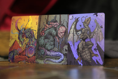 Gaze of the Pantheon Cthulhu Mythos Character Cards