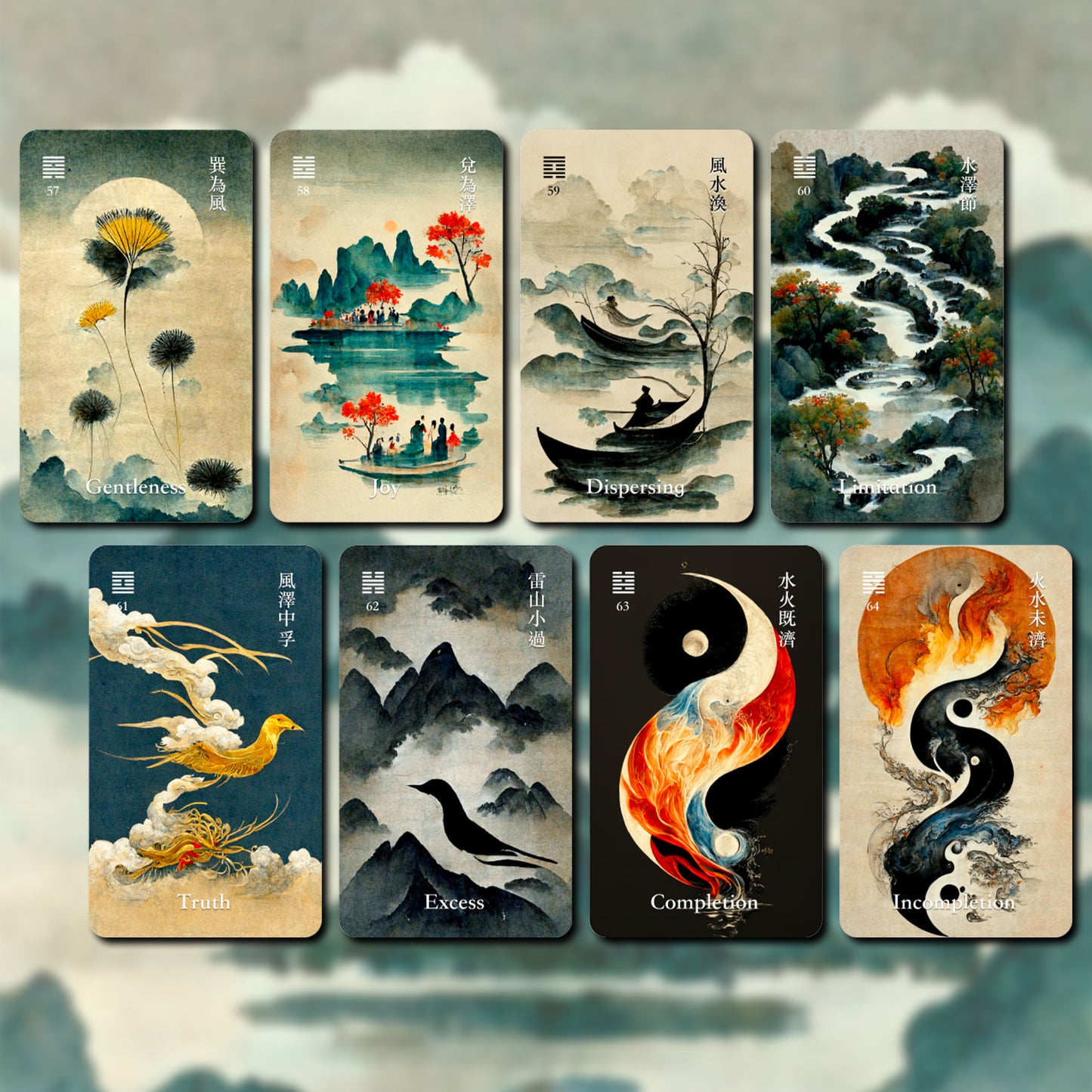 I-Ching Oracle (Change Tarot)