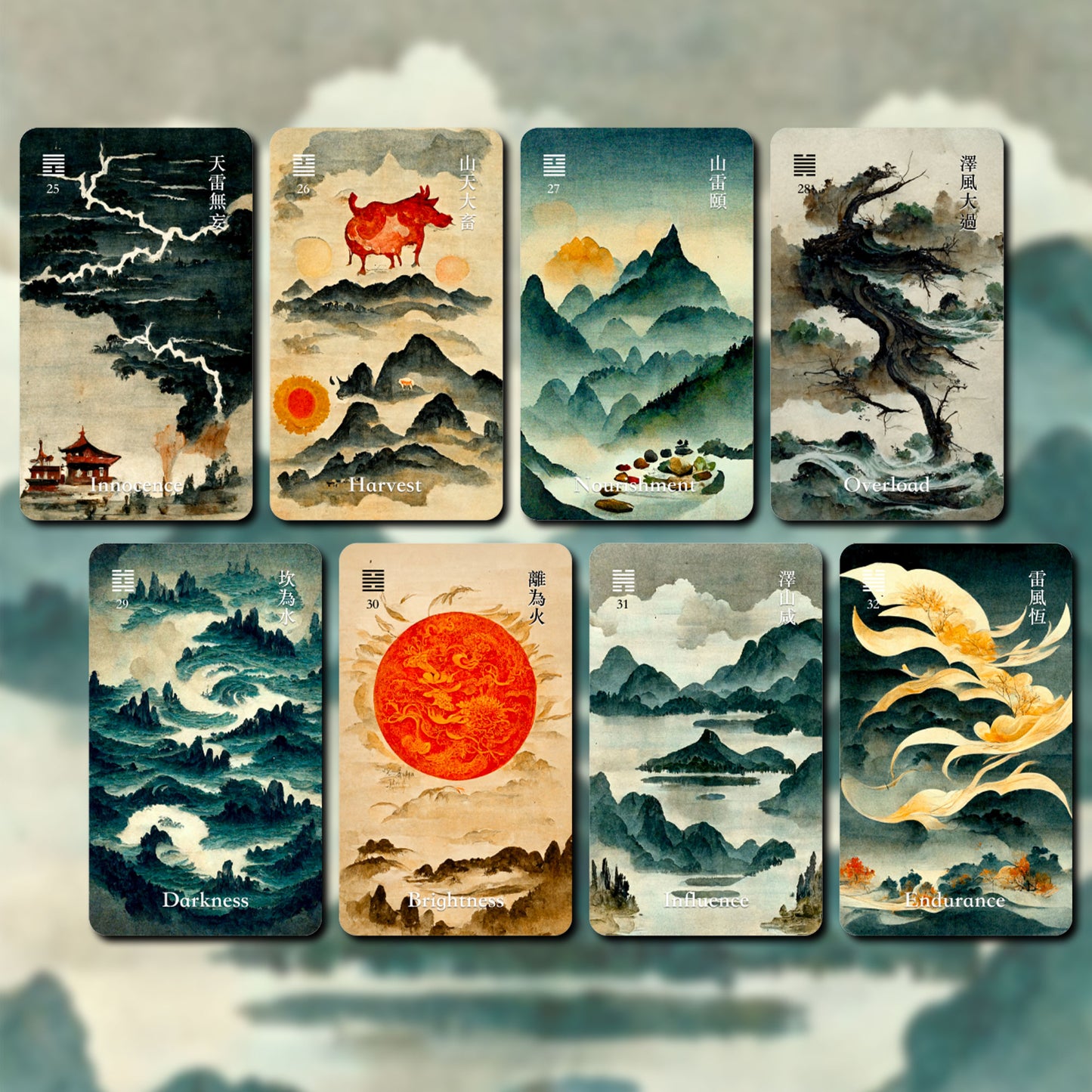 I-Ching Oracle (Change Tarot)