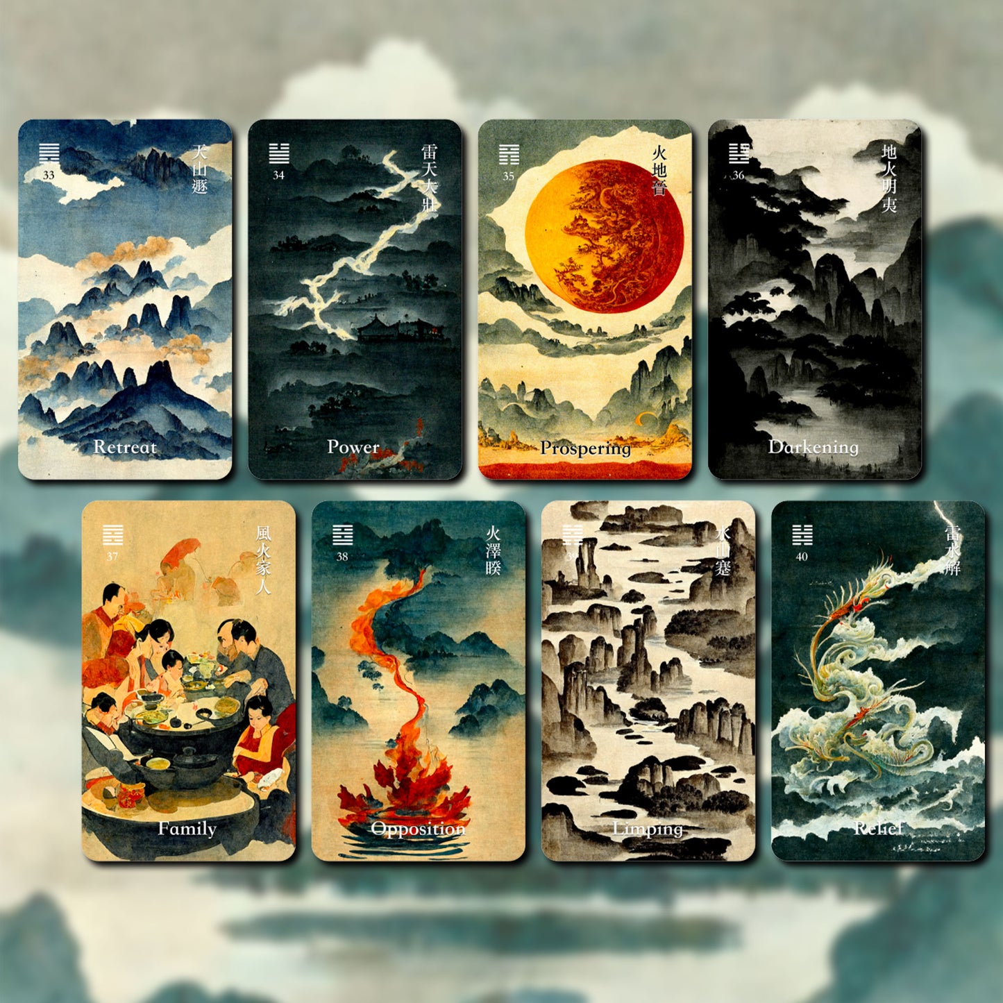 I-Ching Oracle (Change Tarot)