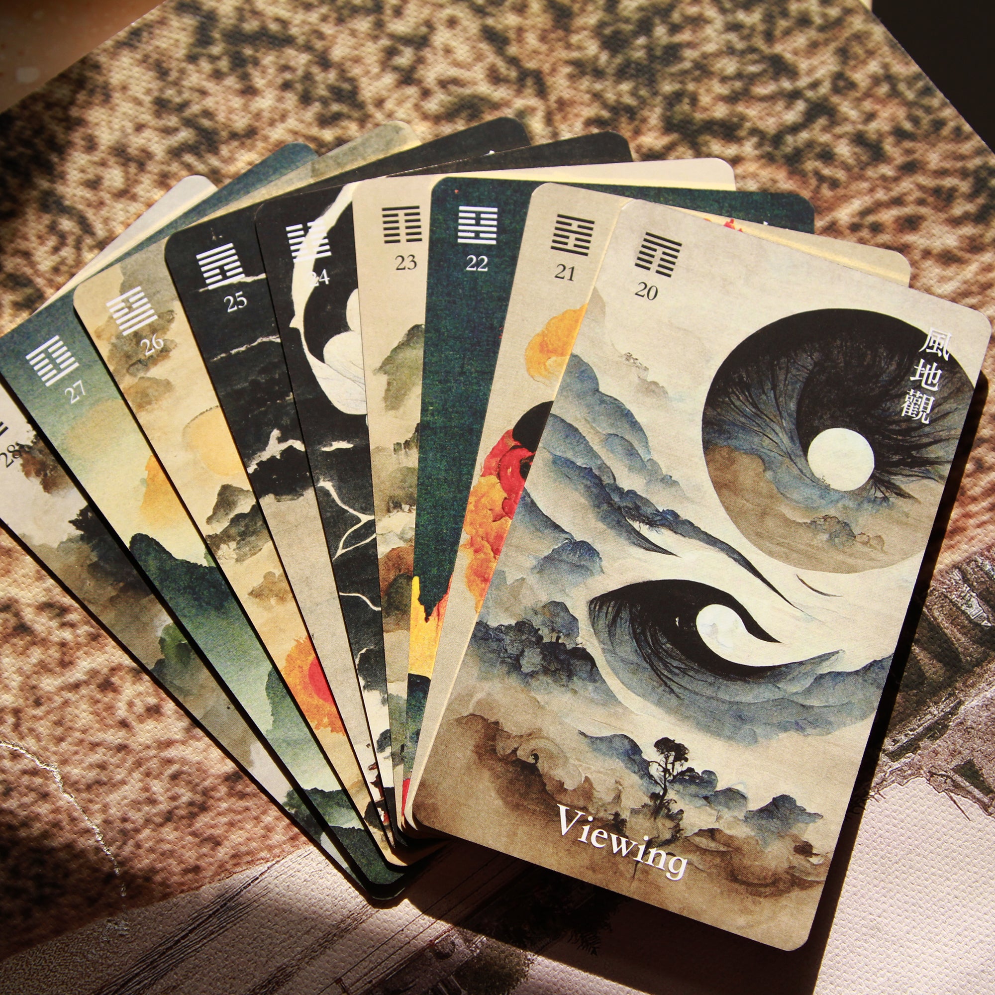 I-Ching Oracle (Change Tarot) – Vermilion Collection