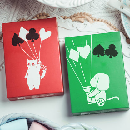 The Cat’s & Dog's Diary Playing Cards