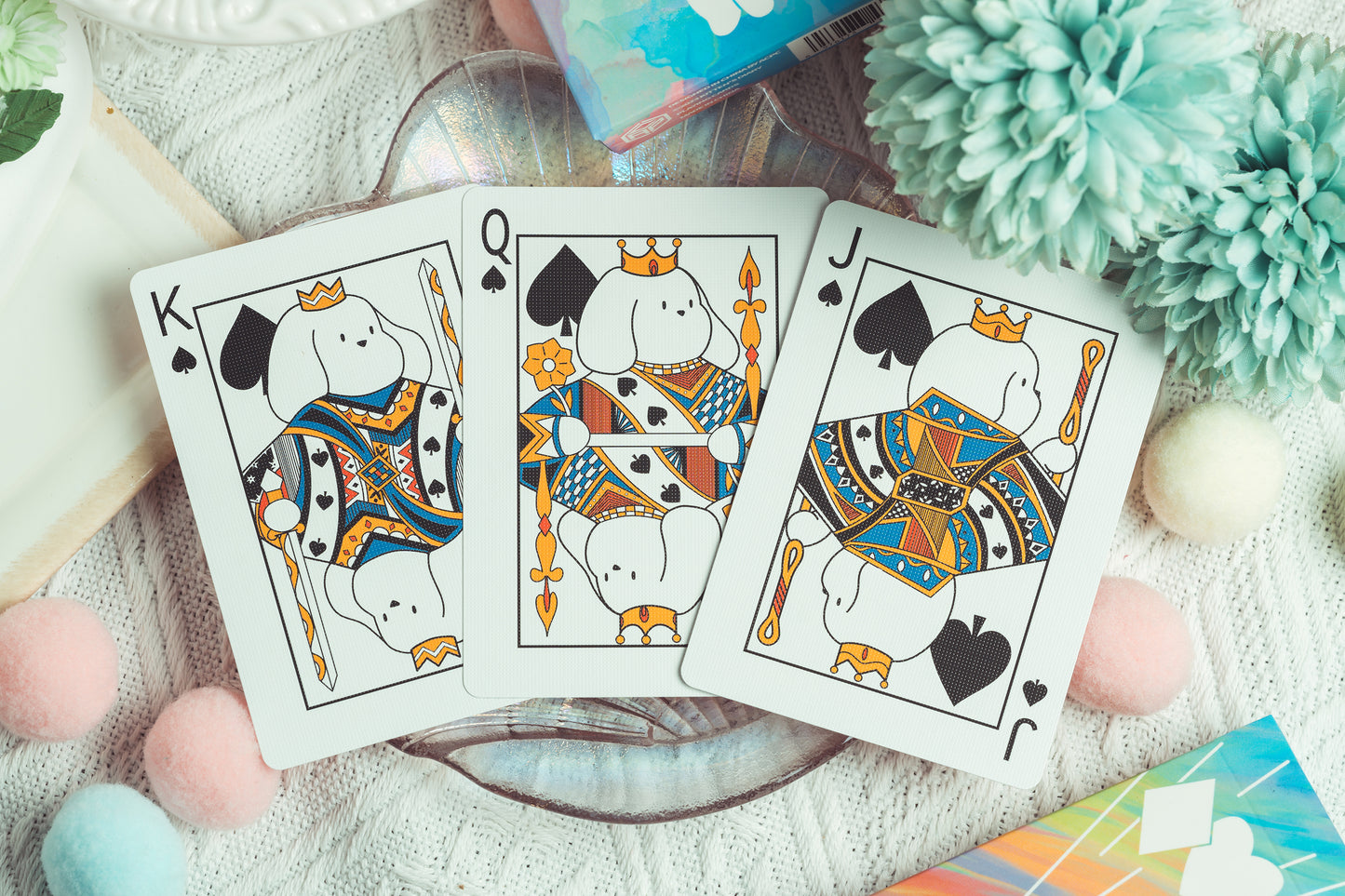The Cat's & Dog's Diary Playing Cards