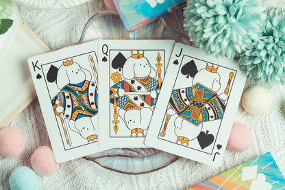 The Cat's & Dog's Diary Playing Cards
