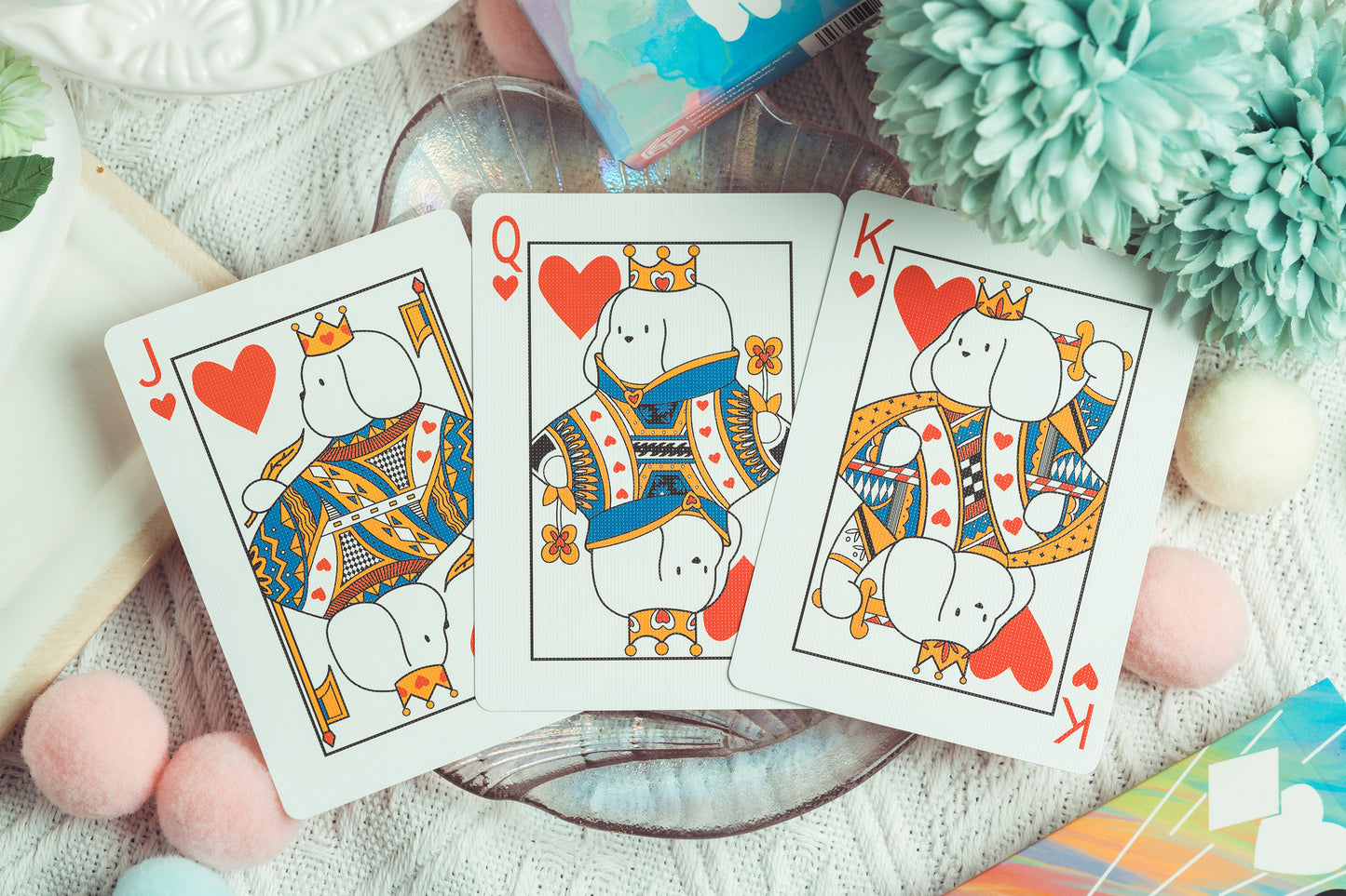 The Cat's & Dog's Diary Playing Cards