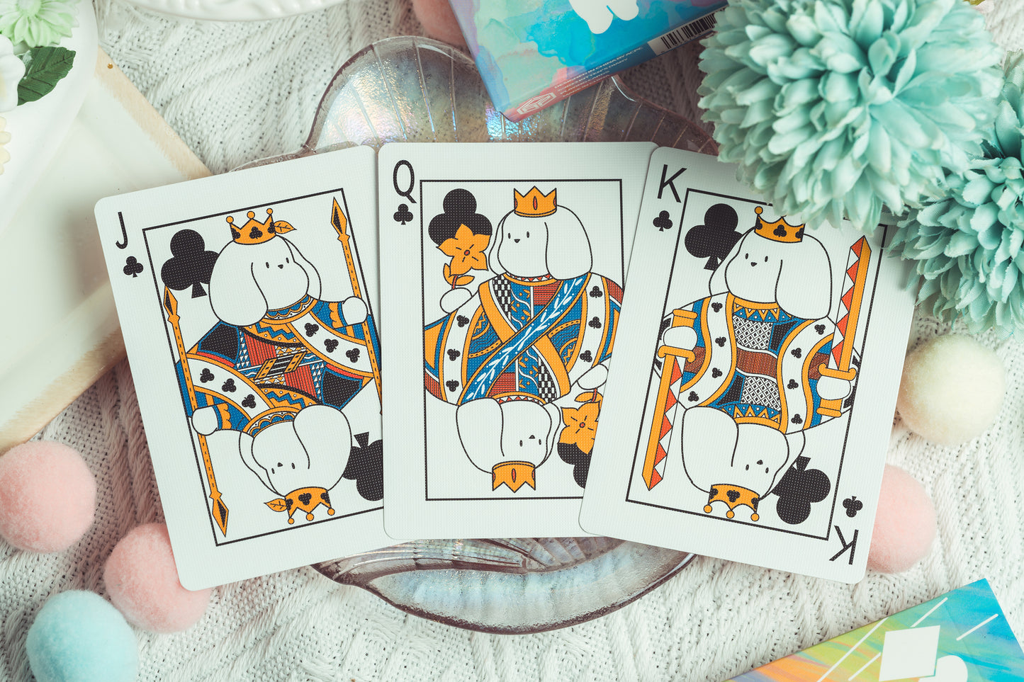 The Cat's & Dog's Diary Playing Cards