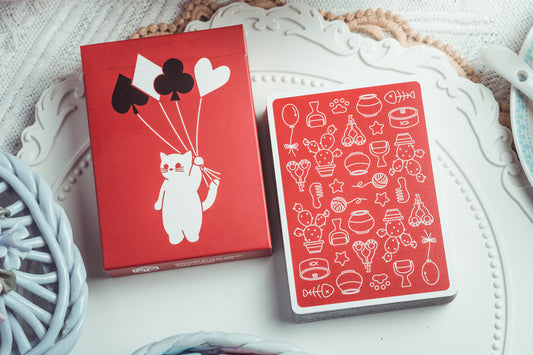 The Cat's & Dog's Diary Playing Cards