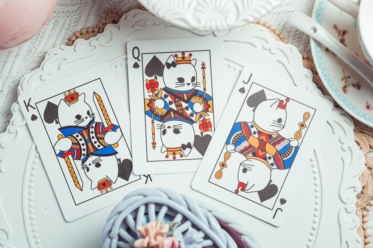 The Cat's & Dog's Diary Playing Cards