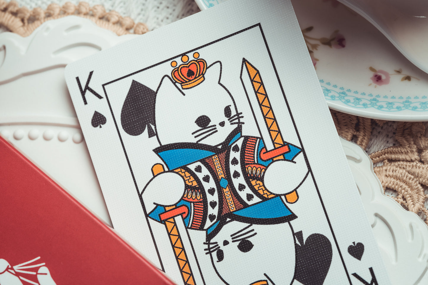 The Cat's & Dog's Diary Playing Cards