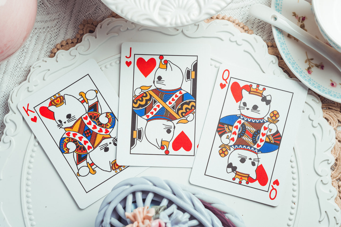 The Cat's & Dog's Diary Playing Cards