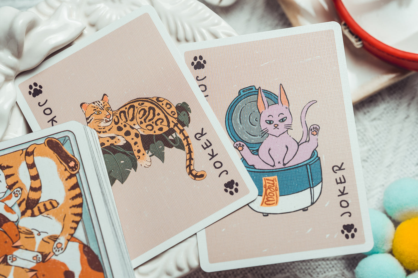 Naughty Dog & Liquid Cat Playing Cards