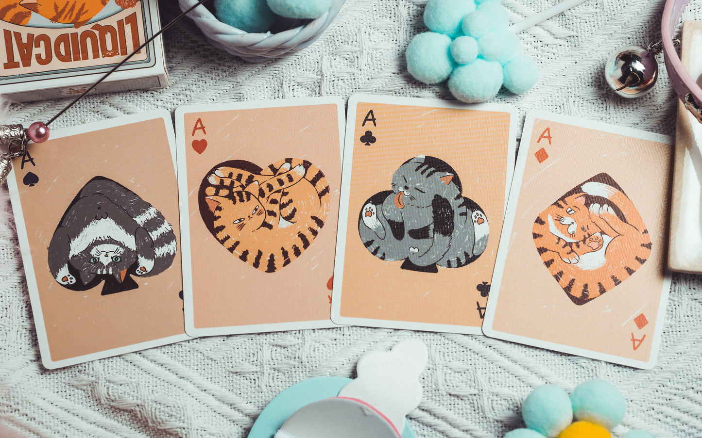 Naughty Dog & Liquid Cat Playing Cards