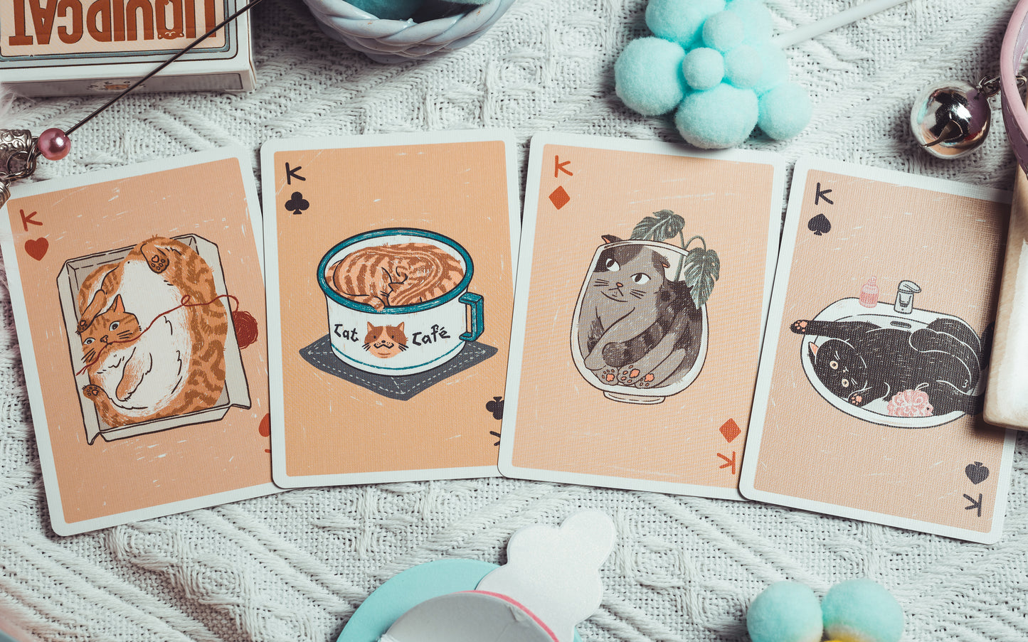 Naughty Dog & Liquid Cat Playing Cards