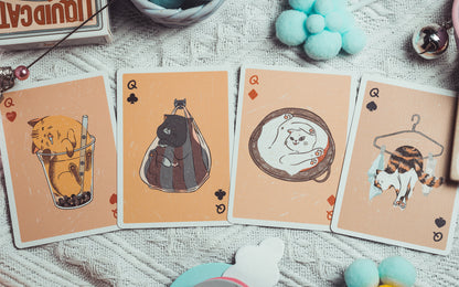 Naughty Dog & Liquid Cat Playing Cards
