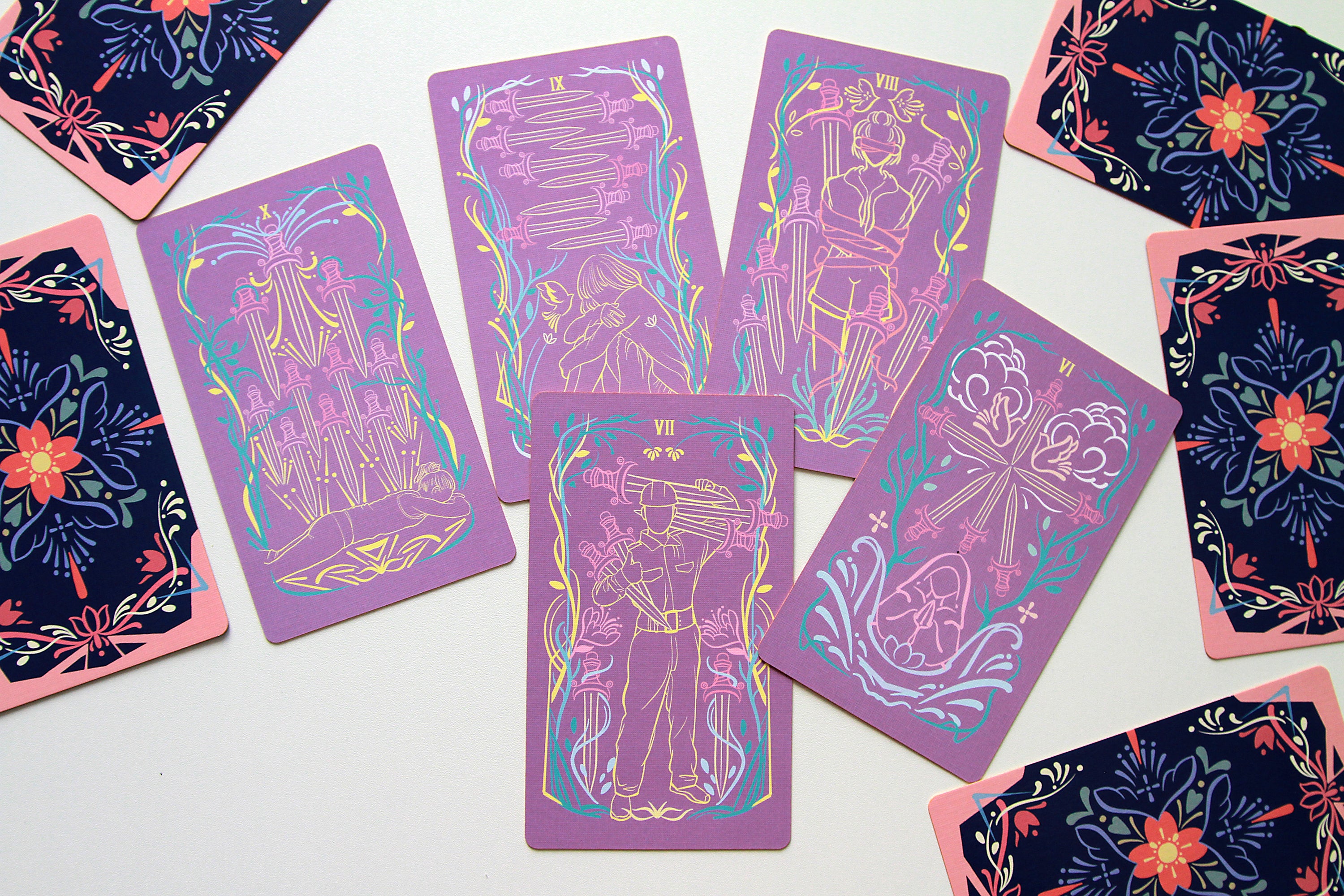 Birds & Flowers Tarot – Vermilion Collection