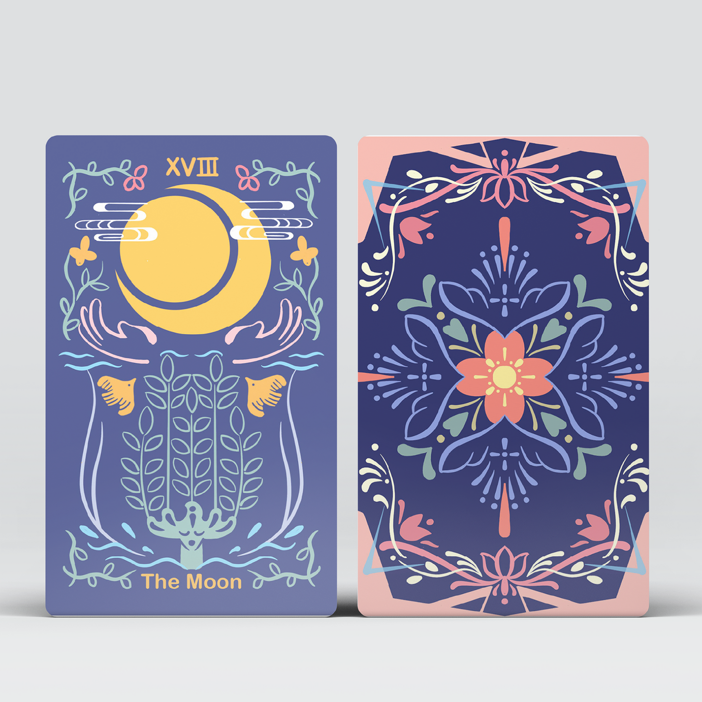 飞鸟与花塔罗牌