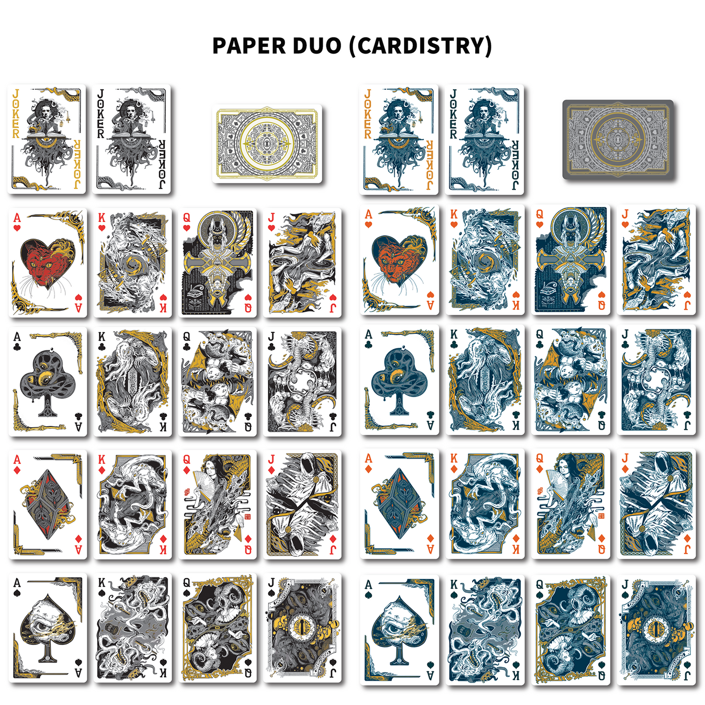 Gambling with Outer Gods Cthulhu Mythos Playing Cards