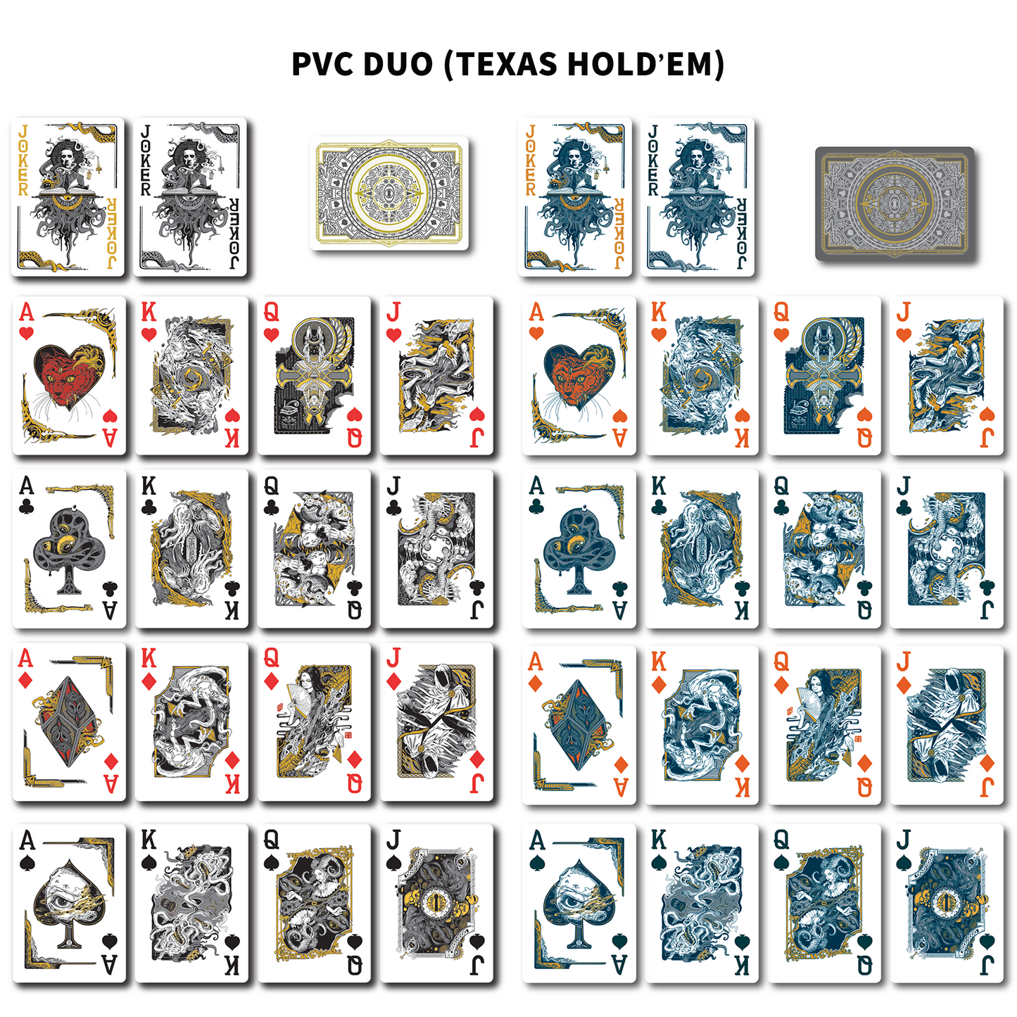 Gambling with Outer Gods Cthulhu Mythos Playing Cards