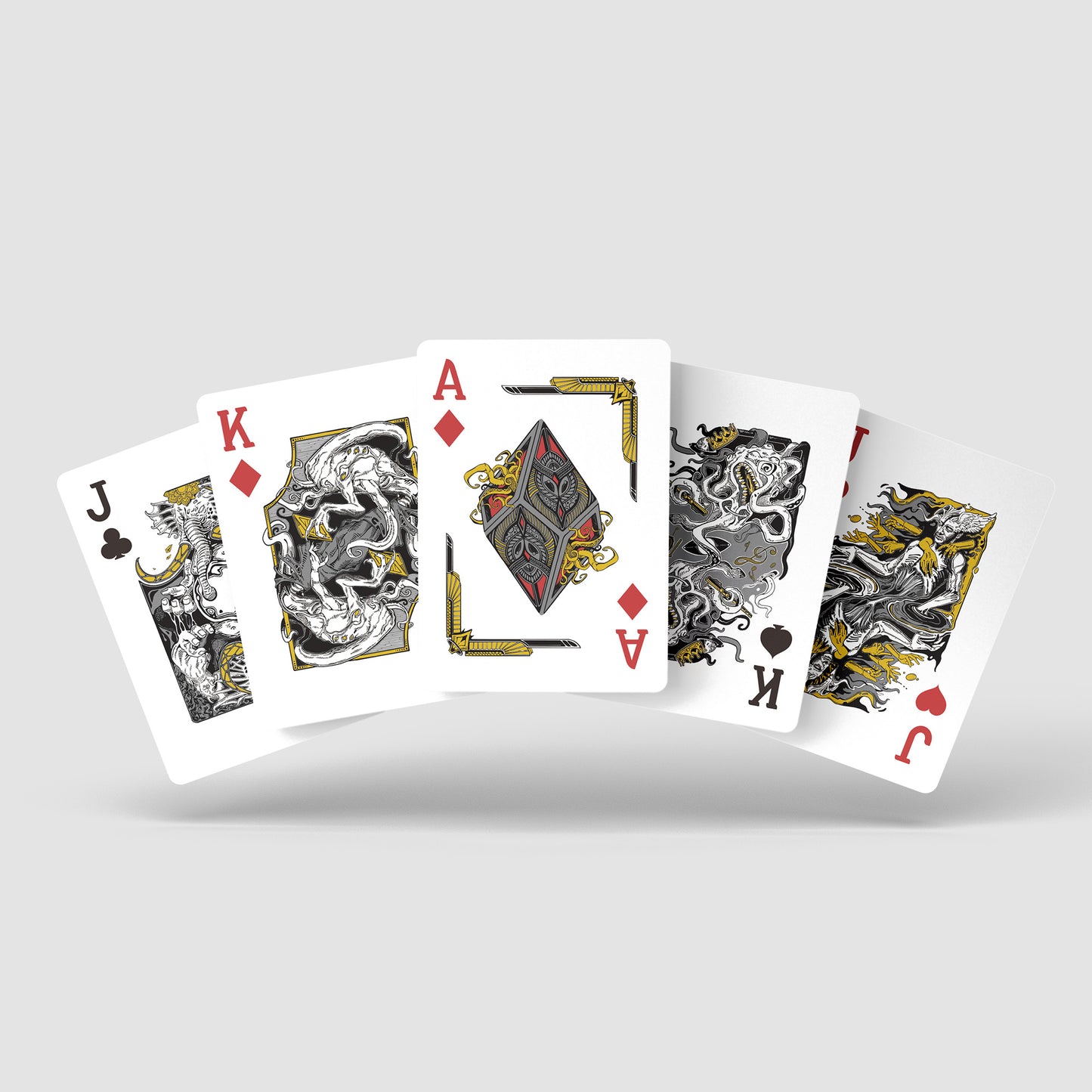 Gambling with Outer Gods Cthulhu Mythos Playing Cards