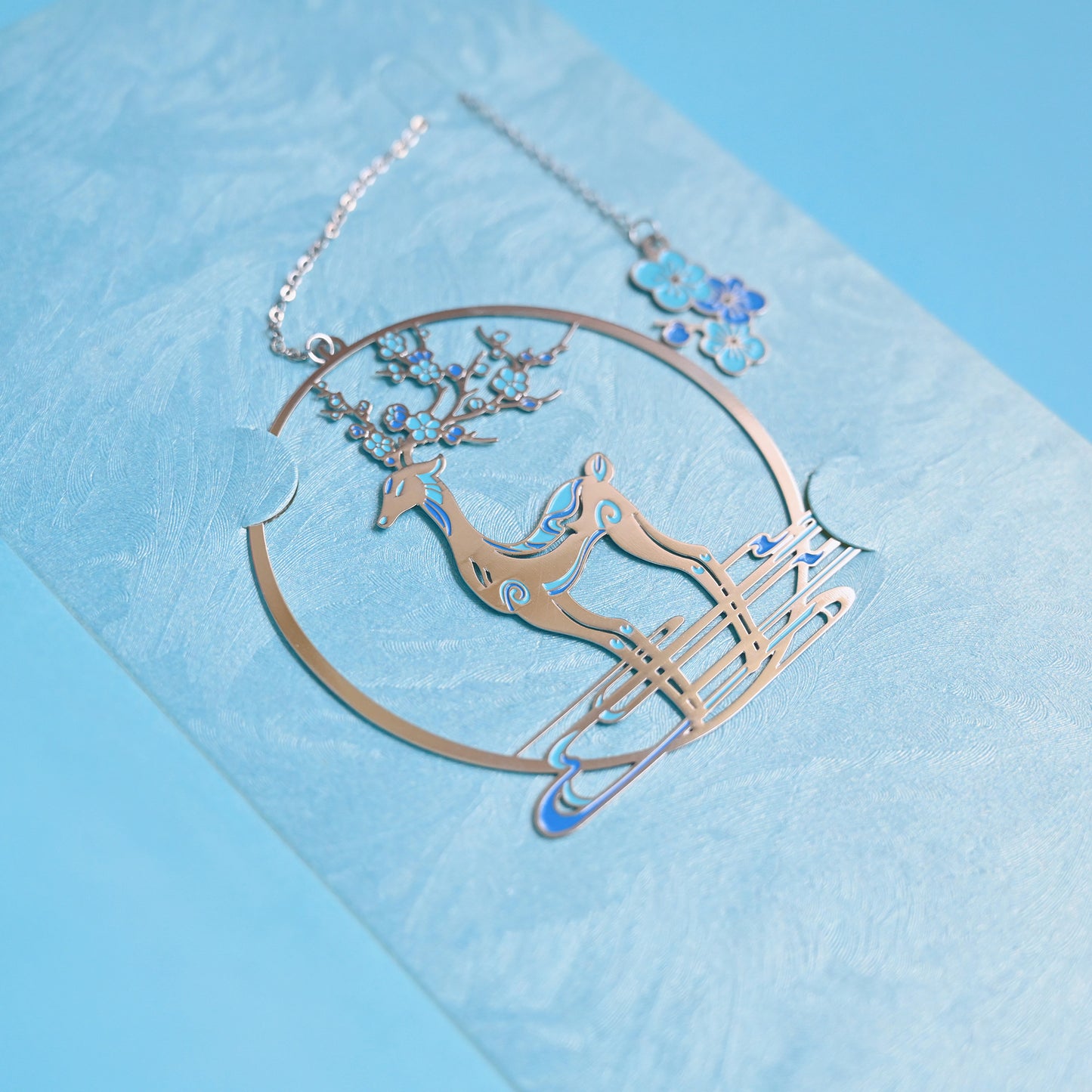 Auspicious Animal Metal Bookmarks (Deer)