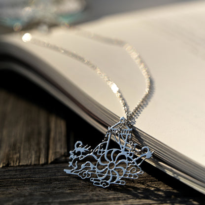 Auspicious Animal Metal Bookmarks (Luan Bird)