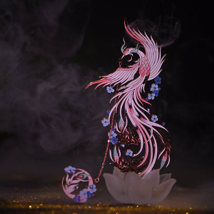Auspicious Animal Metal Bookmarks (Phoenix)