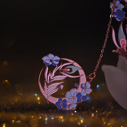 Auspicious Animal Metal Bookmarks (Phoenix)