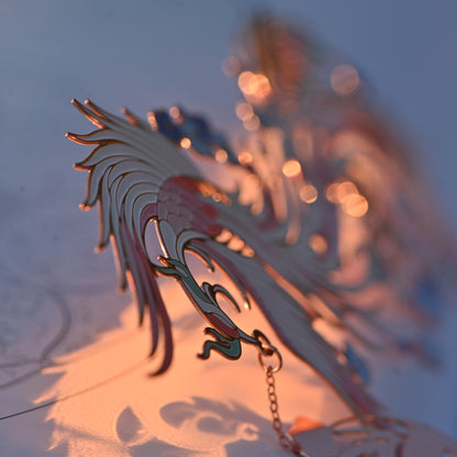 Auspicious Animal Metal Bookmarks (Phoenix)